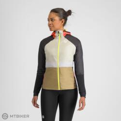 Sportful CARDIO női dzseki, black/military green/pompelmo (M)