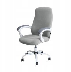  Fotelhuzat Velour, Elasztán, Szürke (186905094)