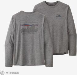 Patagonia L/S Cap Cool Daily Graphic póló, szürke (L)