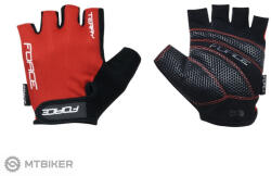 FORCE Terry kesztyű, piros (M)