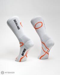 MTBIKER JOIN THE RIDE zokni, fehér (L)