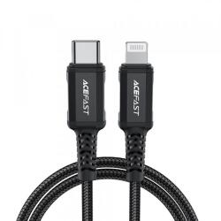 ACEFAST Cablu De Date si Incarcare USB-C - Lightning Acefast C4-01, 30W, 1.8m (Negru)