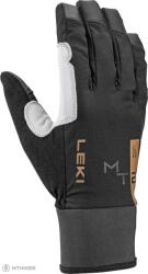 LEKI Montera Storm kesztyű, fekete/fehér/barna (6.5)