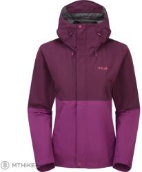 Rab Downpour női dzseki, mulberry/plum (M)