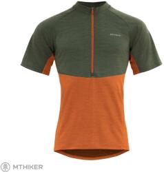 Devold Standal Merino Tee Zip Neck mez, flame (XL)