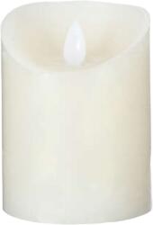 Atmosphera LED díszgyertya elemekkel, Atmosphera, 7, 5 x 10 cm, Fehér (QSC00121)