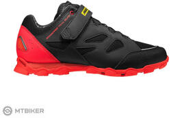 Mavic Echappee Trail Elite női cipő, kalózfekete/tüzespiros (EU 37 1/3)