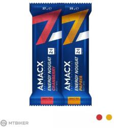 Amacx Energy Nougat Bar energiaszelet, 37 g (papaya)