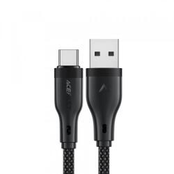 ACEFAST Cablu De Date si Incarcare USB-A - USB-C Acefast C8-04, 18W, 1.2m (Negru)