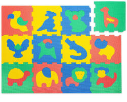 Hakuna Matte puzzle játszószőnyeg 120x90 cm - Szafari állatok