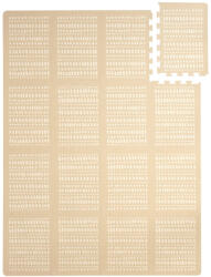 Hakuna Matte habszivacs puzzle játszószőnyeg 170x120 cm - Homok