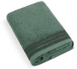 BellaTEX frottír törölköző Léga, 500 g G/536 sötétzöld, 50 × 100 cm (12872)