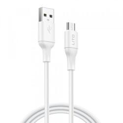 Lito Cablu Date si Incarcare USB-A - microUSB Lito LD06V, 18W, 1m