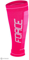 FORCE kompressziós lábmelegítők, rózsaszín (L - XL (36 cm))