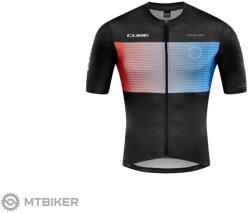 CUBE Teamline mez, fekete/kék/piros (M)