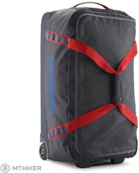 Patagonia Black Hole Wheeled Duffel táska, 70 l, smolder blue w/amanita red