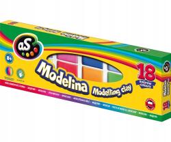 ASTRA Modellező gyurma, Astra, 18 szín (PLA-5901137139333)