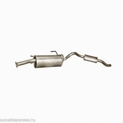 Polmostrow Polmo 15.109 - NISSAN Kipufogó hátsó dob (K15-109ALU-POL)