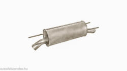 Marix 17-239 hátsó kipufogó dob - OPEL Omega B (K17-239ALU)