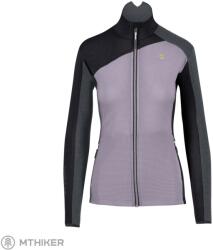 Karpos Federa teljes cipzáras női polár pulóver, levendula/fekete/faszürke (S)