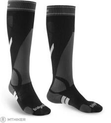 Bridgedale Ski Lightweight térdzokni, fekete/szürke (M)