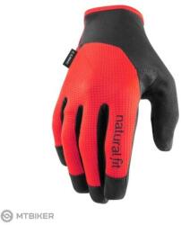 CUBE Natural Fit kesztyű, fekete/piros (XL)