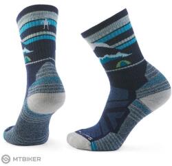Smartwool Hike Light Cushion Mountain Moon Crew női zokni, deep navy (M)