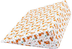 BellaTEX huzat - Ék fejtámla, 80 × 50 × 20 cm, 403, róka - elasztán (13217)