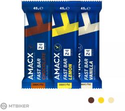 Amacx Fast Bar energiaszelet, 45 g (vanília)