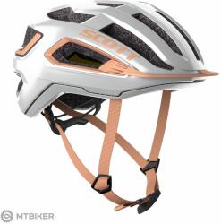 SCOTT Arx Plus MIPS női bukósisak, gyöngyházfehér/rózsaszín bézs (L - kicsomagolt)