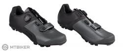 FORCE Virtuoso Gravel kerékpáros cipő, fekete/titán (EU 36)