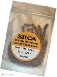 SILCA viaszolt lánc SRAM XX1 Eagle, 12 sebességes, 126 láncszem, réz