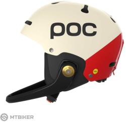 POC Artic SL MIPS bukósisak, piros/fehér (XL-XXL)