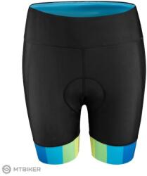 FORCE Victory női rövidnadrág, fekete/kék (XXL)