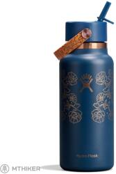 Hydro Flask Wide Flex Straw Cap termosz, 946 ml, western dark blue