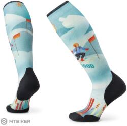 Smartwool Ski Targeted Cushion Snow Bunny Print OTC női térdzokni, capri (S)
