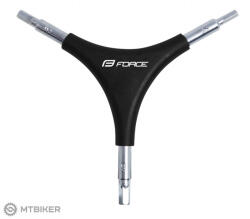 FORCE Y imbuszkulcs, 4/5/6 mm