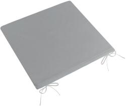 BellaTEX Ülőke ADÉLA 3702 sima cipzáras, 40 × 40, egyszínű szürke (13130)