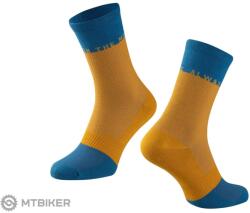 FORCE Move zokni, sárga/kék (S/M (36-41))