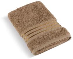 BellaTEX s. r. o. - Frottír törölköző, csíkos 500g L/715, sötét bézs 50 × 100 cm (7777)