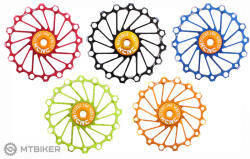 KCNC szíjtárcsa keskeny/széles 16 fogú váltóhoz (fekete)