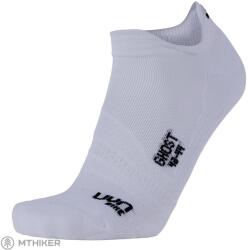 UYN CYCLING GHOST zokni, fehér/fekete (39/41)