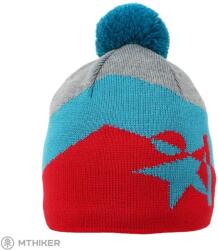 Warmpeace Lucky sapka, red/turquoise/iron