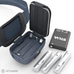 SILVA Seek 320 újratölthető fejlámpa, 320 lm, világoskék