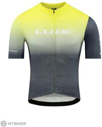 CUBE Blackline Race mez, sárga/szürke (L)