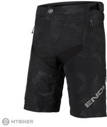 Endura MT500JR gyerek rövidnadrág béléssel, fekete terepszínű (7-8 évesre)