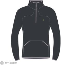 Karpos Rocchetta félcipzáras női polár pulóver, erdőszürke/levendula (M)