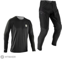 Leatt MTB Gravity 1.0 gyerekszett, ghost black (XS)