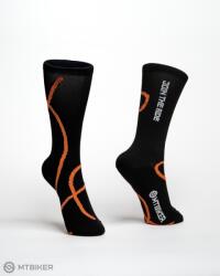 MTBIKER JOIN THE RIDE zokni, fekete (XL)