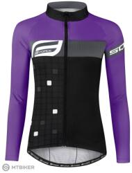 FORCE Square női mez, fekete/lila (XS) - mtbiker - 11 490 Ft